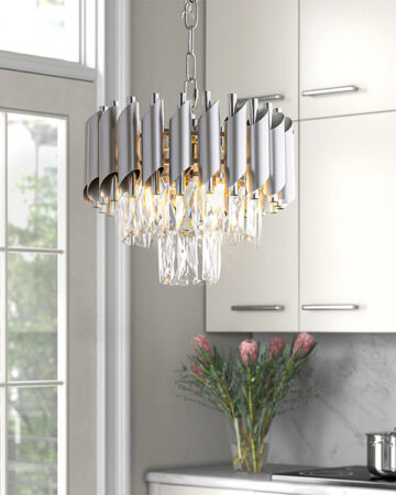 Đèn thả trang trí pha lê cao cấp 63761