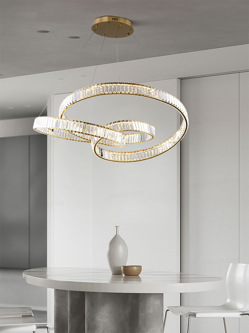 Đèn thả trang trí pha lê cao cấp T8318