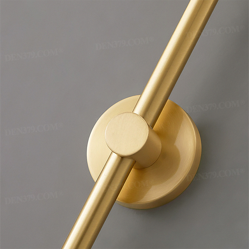 Đèn gắn tường decor đồng thau Minimalist 65759