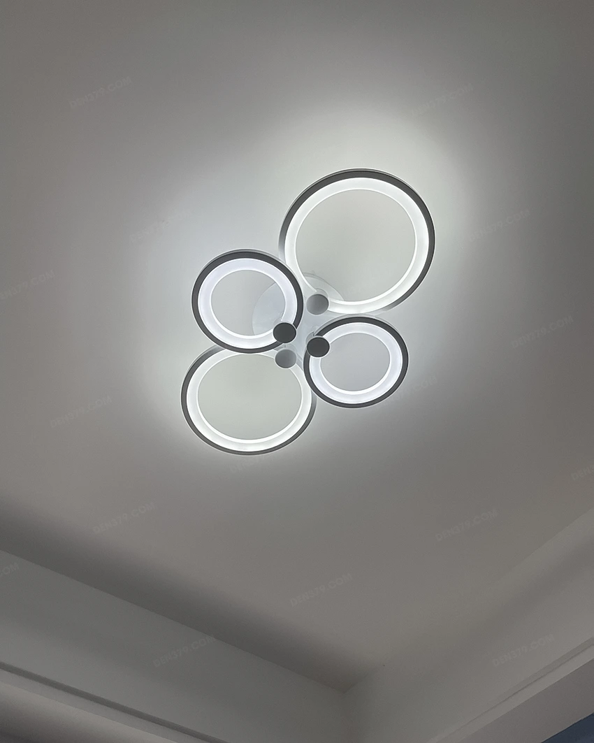 Đèn mâm LED ốp trần hiện đại 41955
