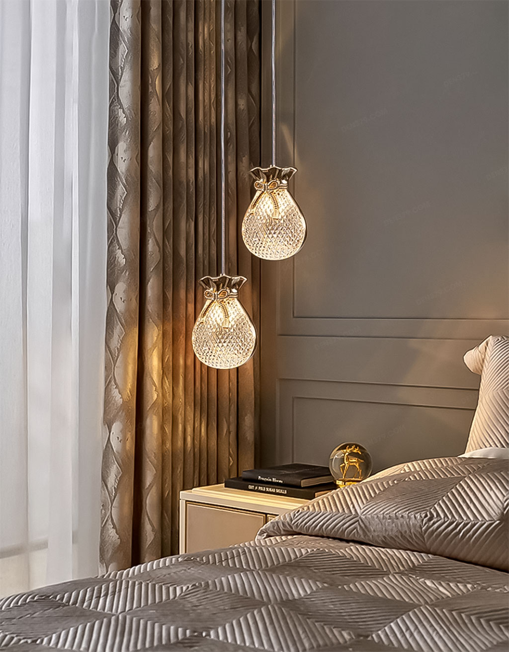 Đèn thả trang trí cao cấp T4095