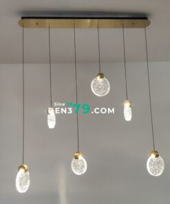 Đèn thả trang trí bàn ăn, quầy bar pha lê LM041