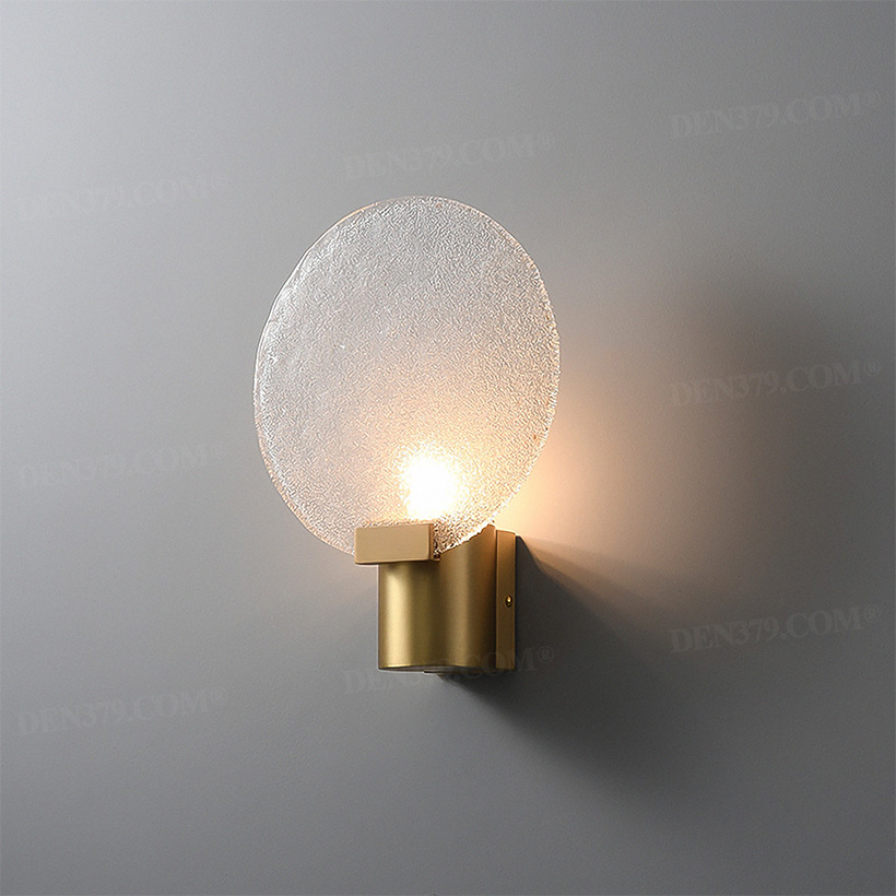 Đèn tường bằng đồng dạng tròn tối giản 65958