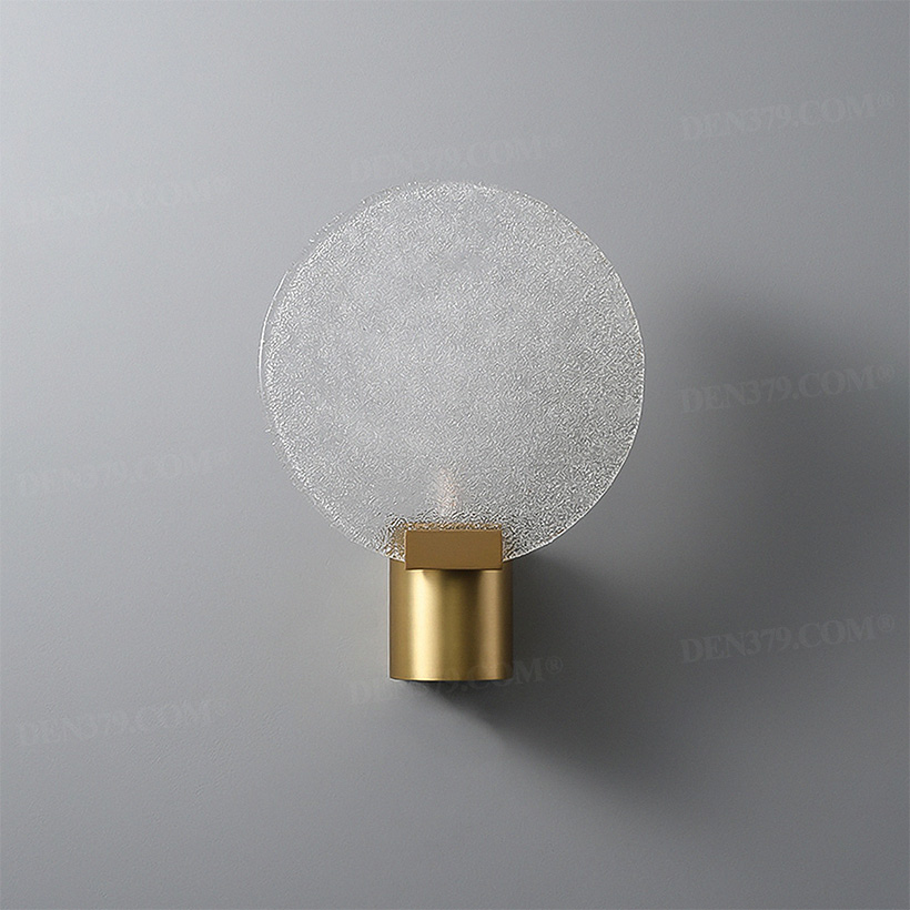 Đèn tường bằng đồng dạng tròn tối giản 65958