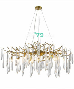 đèn chùm trang trí phòng khách phòng ngủ bàn ăn thủy tinh giọt nước