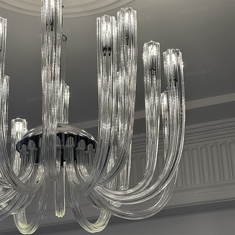 Đèn thả trang trí thủy tinh cao cấp 72396