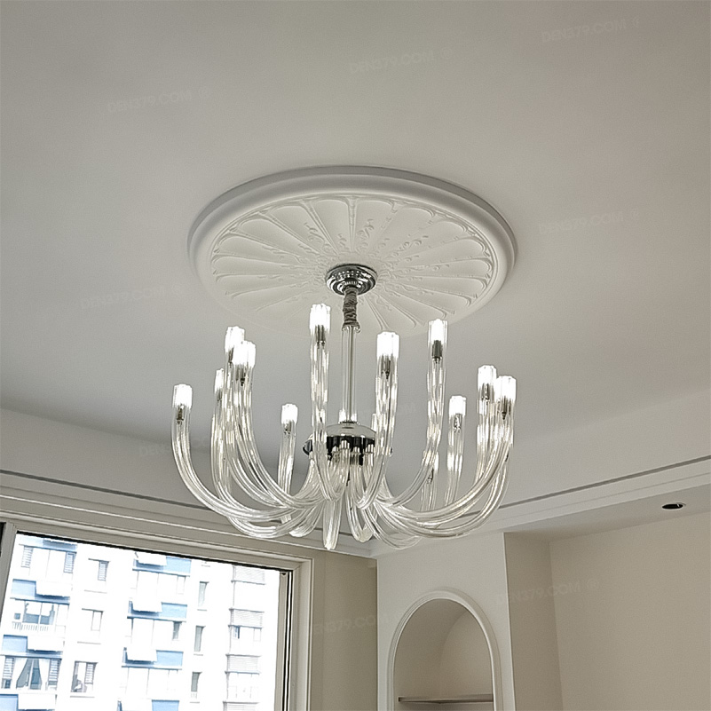 Đèn thả trang trí thủy tinh cao cấp 72396