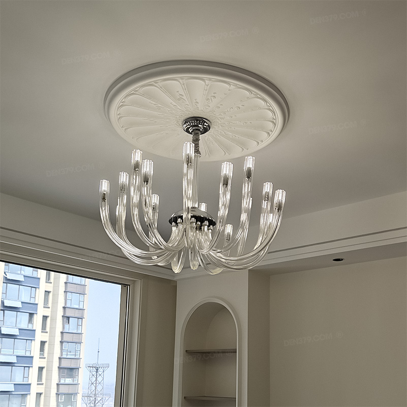 Đèn thả trang trí thủy tinh cao cấp 72396