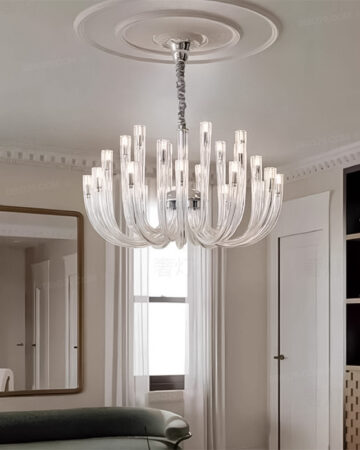 Đèn thả trang trí thủy tinh cao cấp 72406