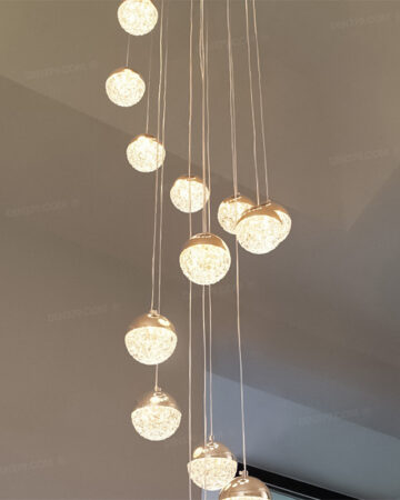 Đèn thả trang trí thông tầng 72425