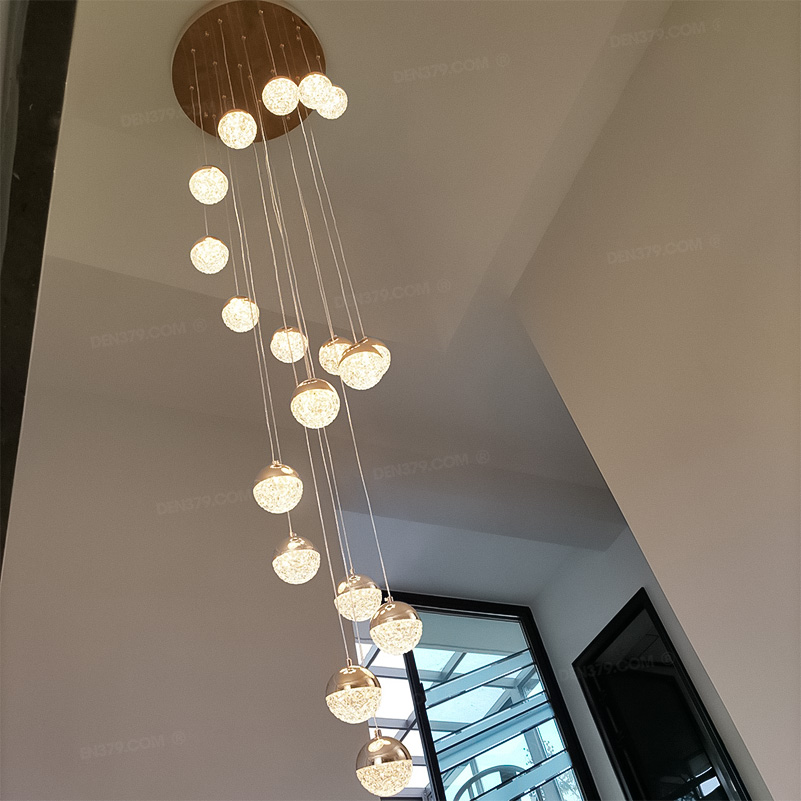 Đèn thả trang trí thông tầng 72425