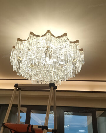 Đèn chùm trang trí pha lê cao cấp 72436
