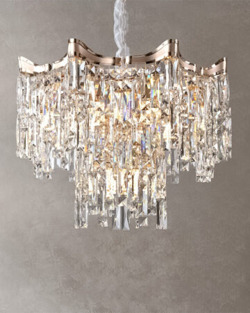 Đèn chùm trang trí pha lê cao cấp 72449