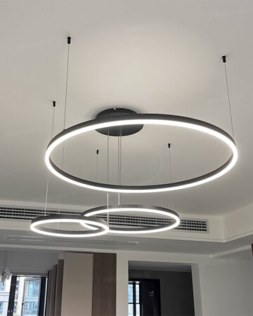 Đèn thả LED  3 vòng sáng 72481