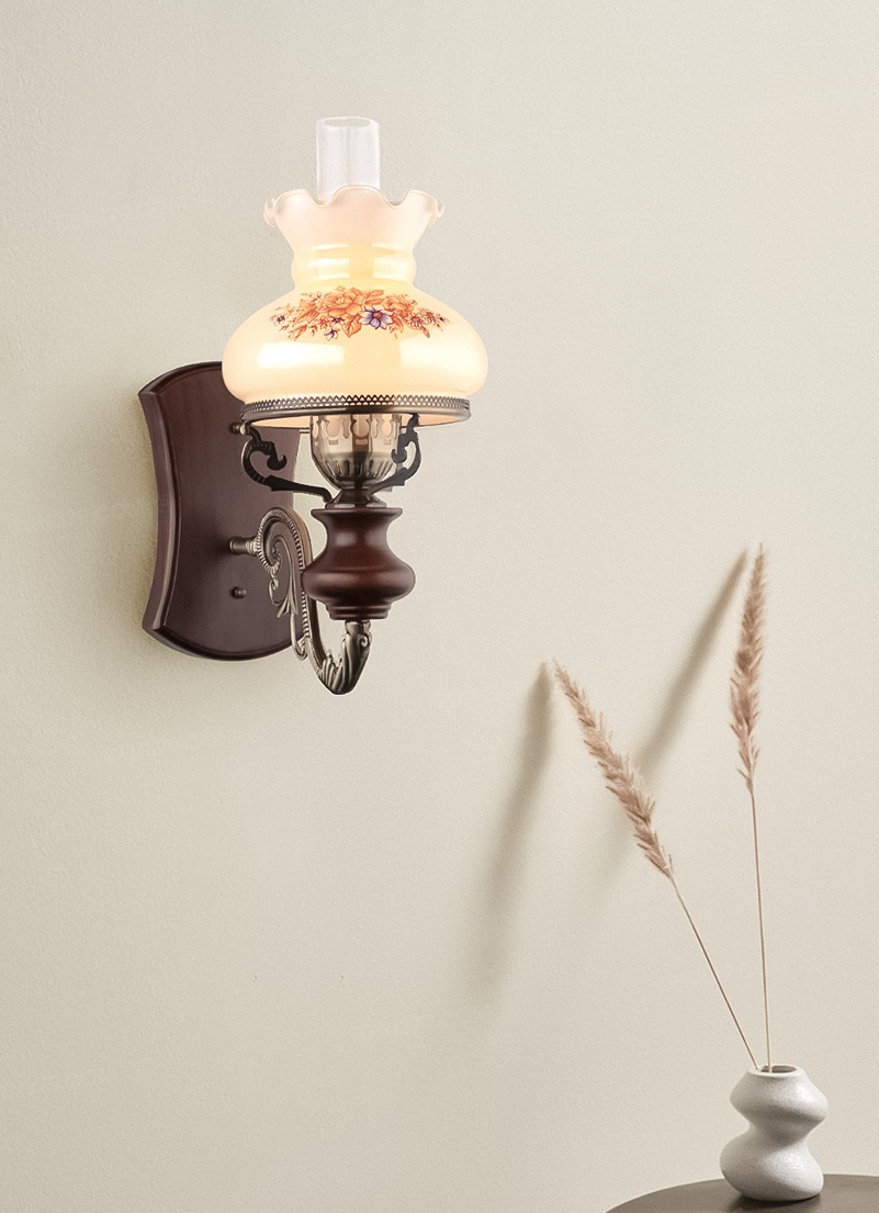 Đèn tường thủy tinh trang trí B002