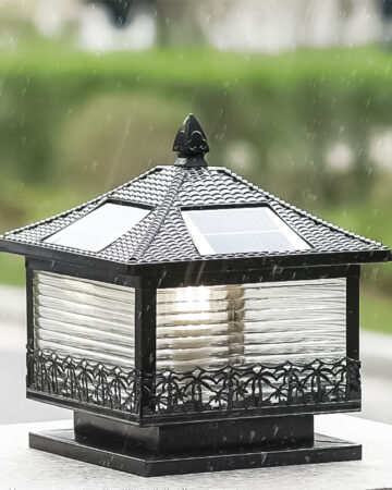 Đèn trụ trang trí ngoài trời 74013