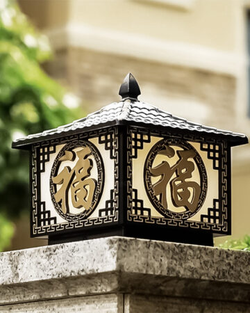 Đèn trụ trang trí ngoài trời 74022