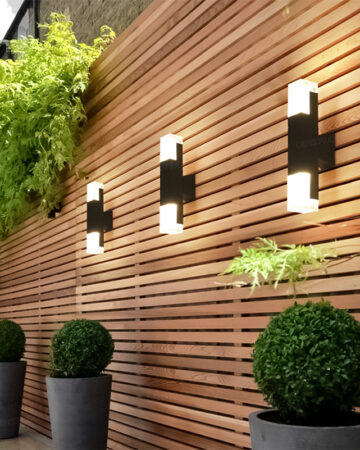 Đèn tường ngoài trời LED 74062