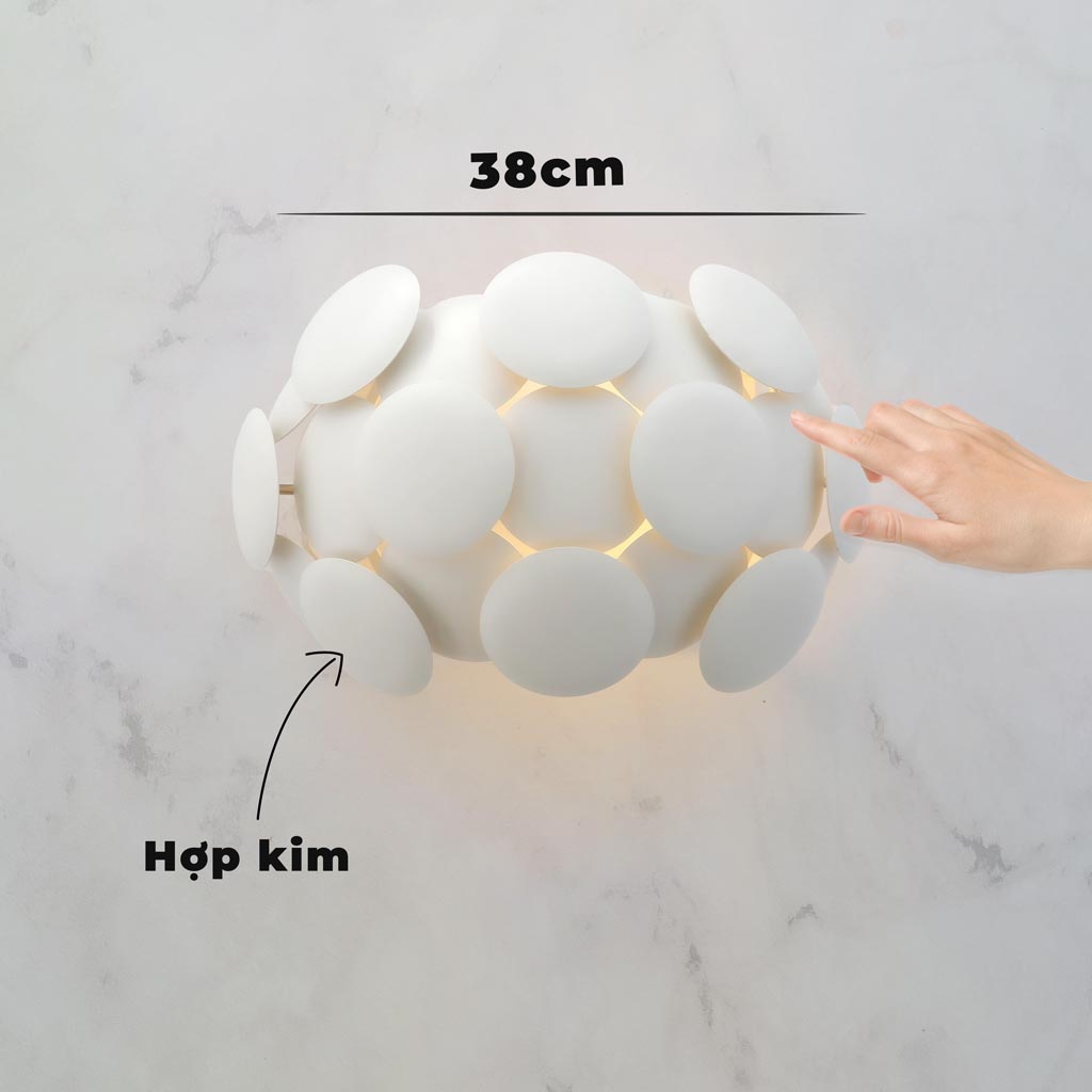 Đèn ốp tường trang trí Hoa Hồng (W0085)