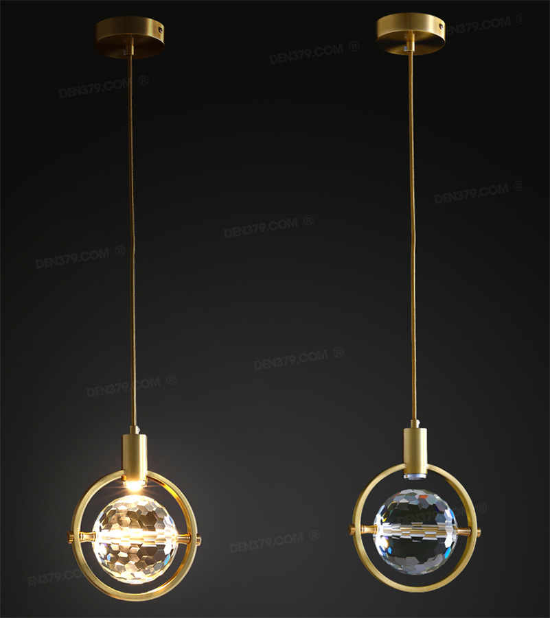 Đèn thả pha lê cao cấp 76396