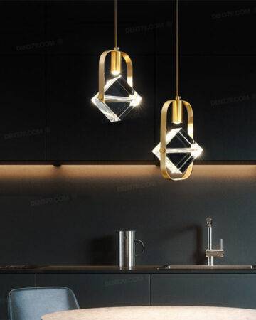 Đèn thả pha lê cao cấp 76407