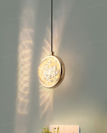 Đèn thả quả cầu pha lê trang trí cao cấp 76436