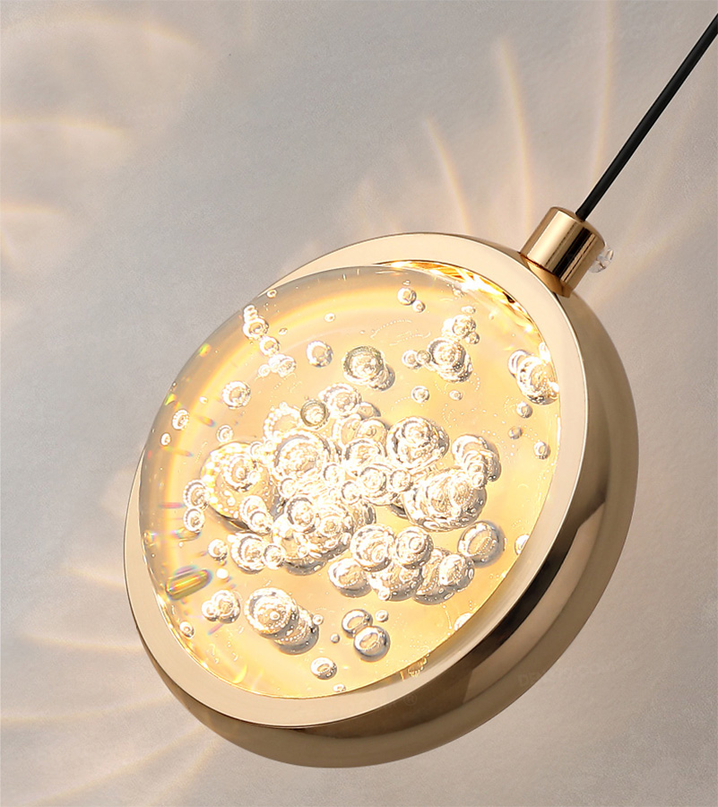 Đèn thả quả cầu pha lê trang trí cao cấp 76436