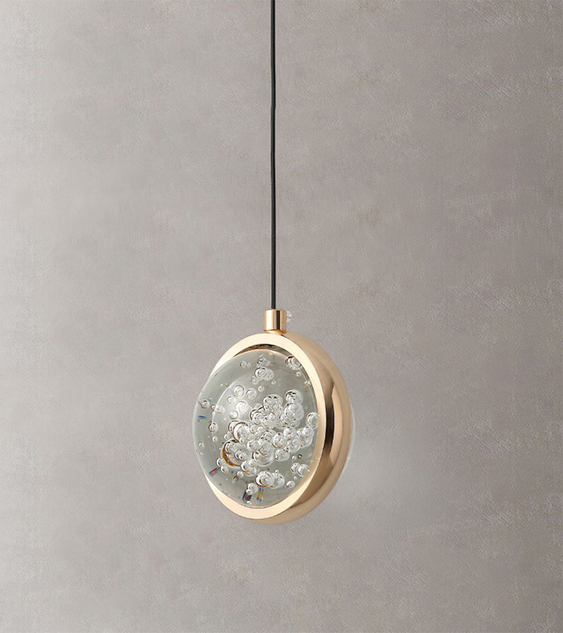 Đèn thả quả cầu pha lê trang trí cao cấp 76436