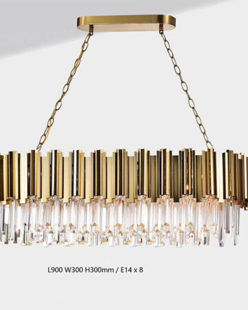 Đèn chùm pha lê 84691