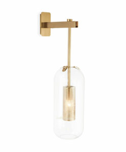 VIRGO V461 | Đèn treo tường thủy tinh xi vàng cao cấp