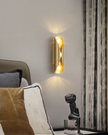 Đèn tường đồng thau decor lối đi sang trọng 66030