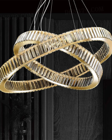 Đèn thả pha lê 84900