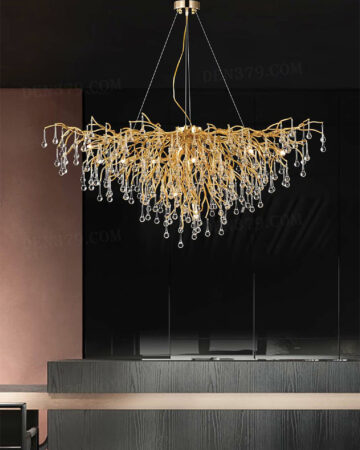 Đèn chùm pha lê trang trí 84801