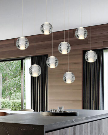 Đèn thả trang trí pha lê  84736