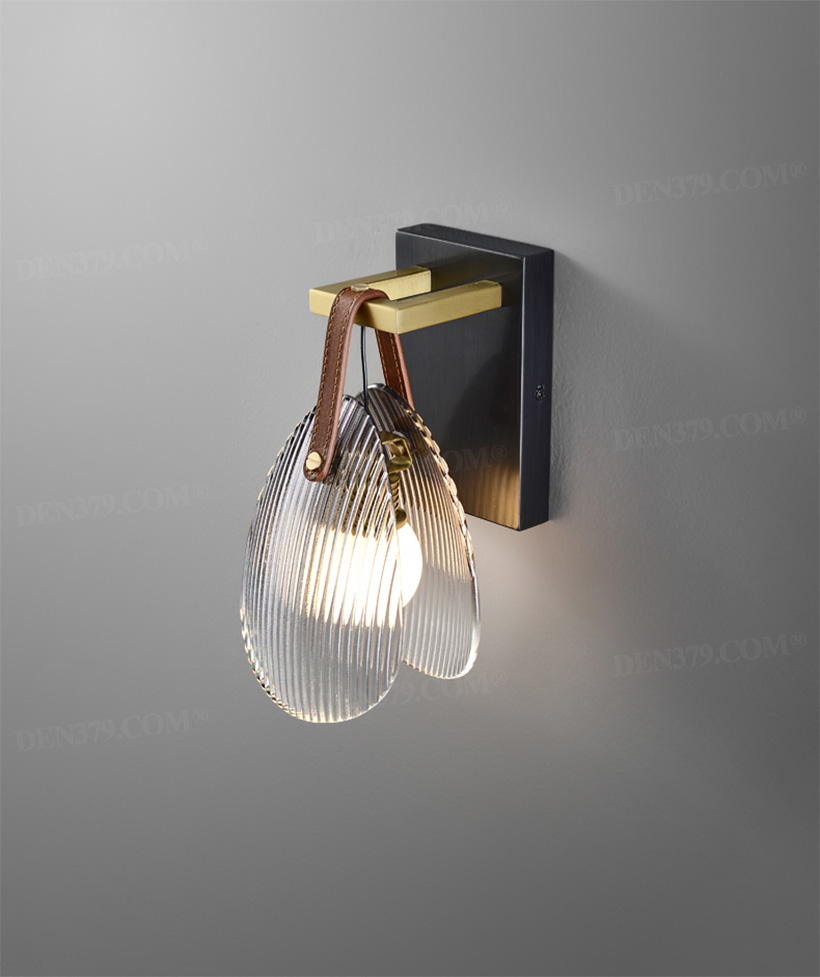 Đèn tường bằng đồng phong cách tối giản chụp cánh hoa độc đáo 66301