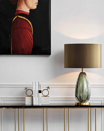 Đèn bàn gốm trang trí 76554