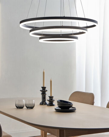 Đèn thả LED 3 vòng sáng 83505