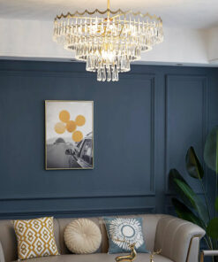 VIRGO V1661: Đèn chùm pha lê giọt nước