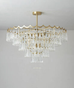 VIRGO V1661: Đèn chùm pha lê giọt nước