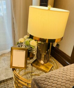 đèn để bàn hiện đại chụp vải