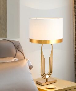 đèn để bàn hiện đại chụp vải