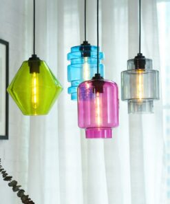 đèn thả thủy tinh hiện đại