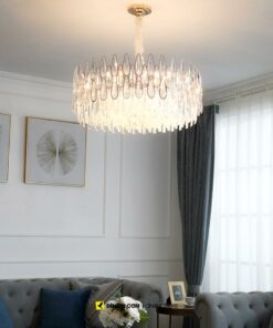 VIRGO V8098 | Đèn chùm pha lê K9 cao cấp