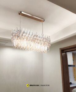 VIRGO V8098R | Đèn chùm pha lê K9 cao cấp