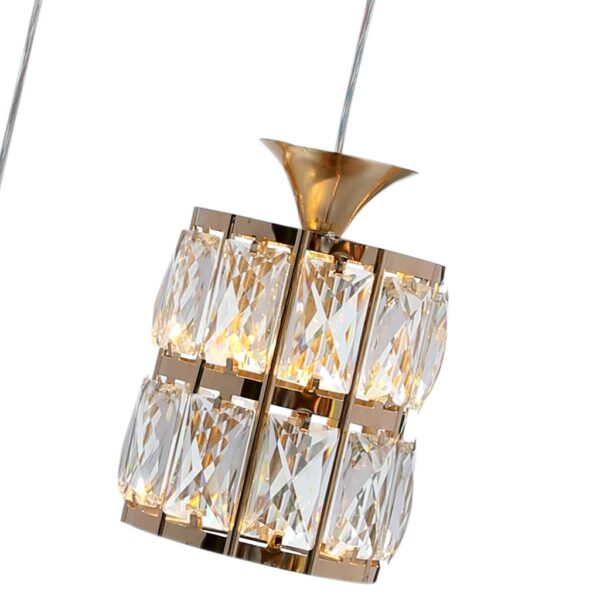 đèn thả bàn ăn pha lê 3 bóng