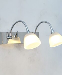 Đèn soi gương, rọi gương, Đèn soi tranh hiện đại 2 bóng KD6368/2