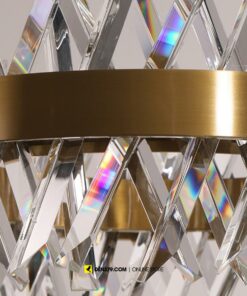 VIRGO V869A | Đèn thả vòng tròn pha lê cao cấp