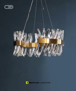 VIRGO V869A | Đèn thả vòng tròn pha lê cao cấp