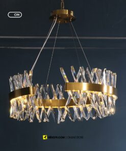 VIRGO V869A | Đèn thả vòng tròn pha lê cao cấp