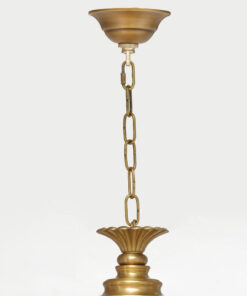 Đèn chùm đồng bóng nến 8 tay 3DN029/8